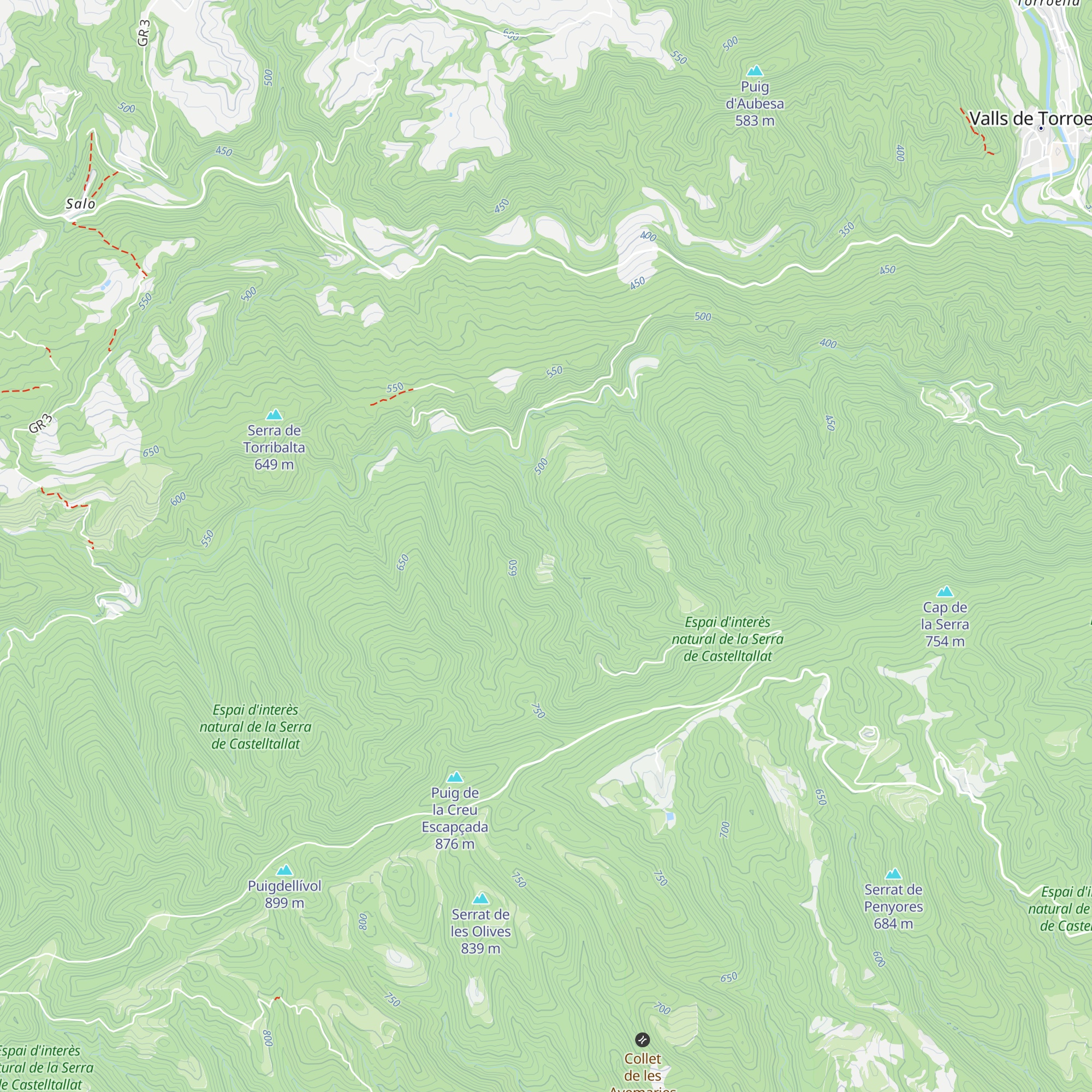 Cabana del Bosc map