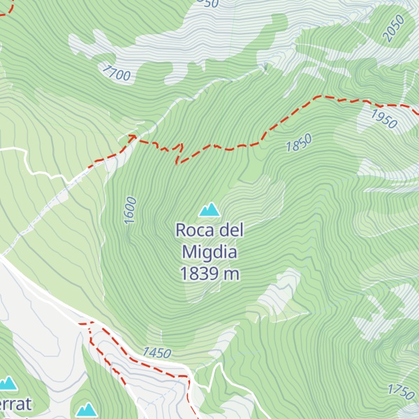 Map of Roca del Migdia