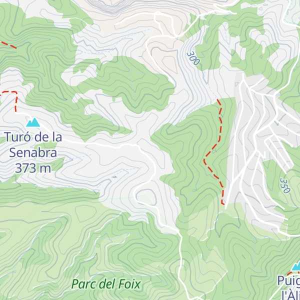 Map of Turó dels Aladerns