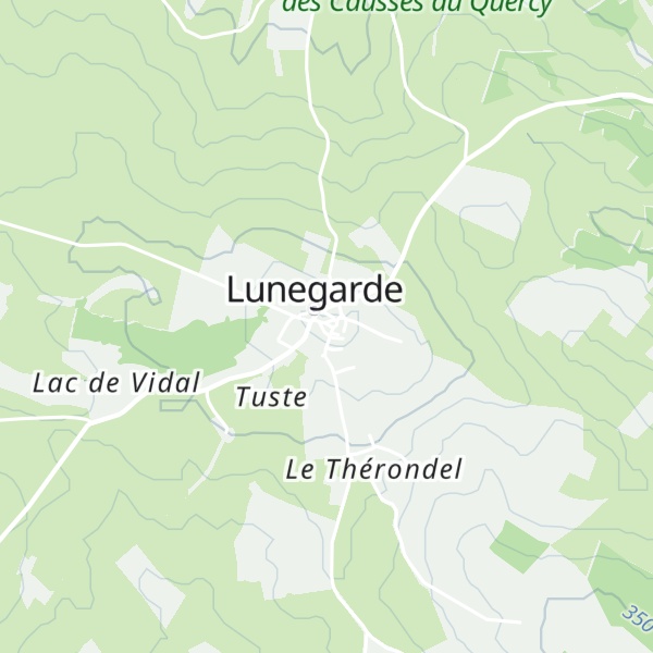 Map of Église de Lunegarde