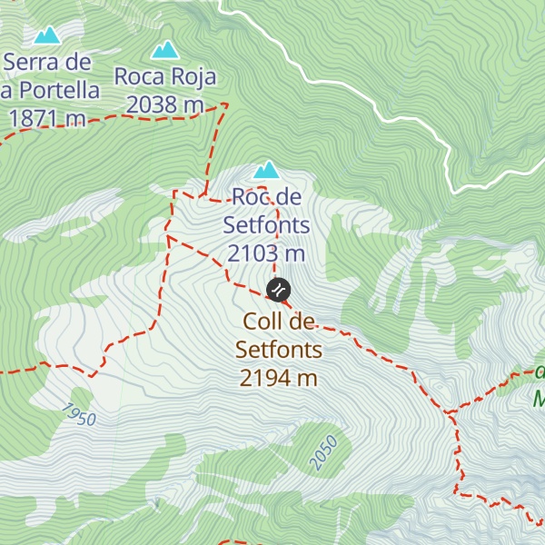 Map of Graller de Set Fonts