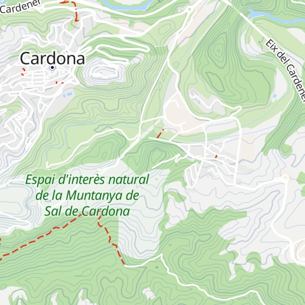 Map of Creu del Balç