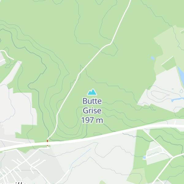 Map of Butte Grise