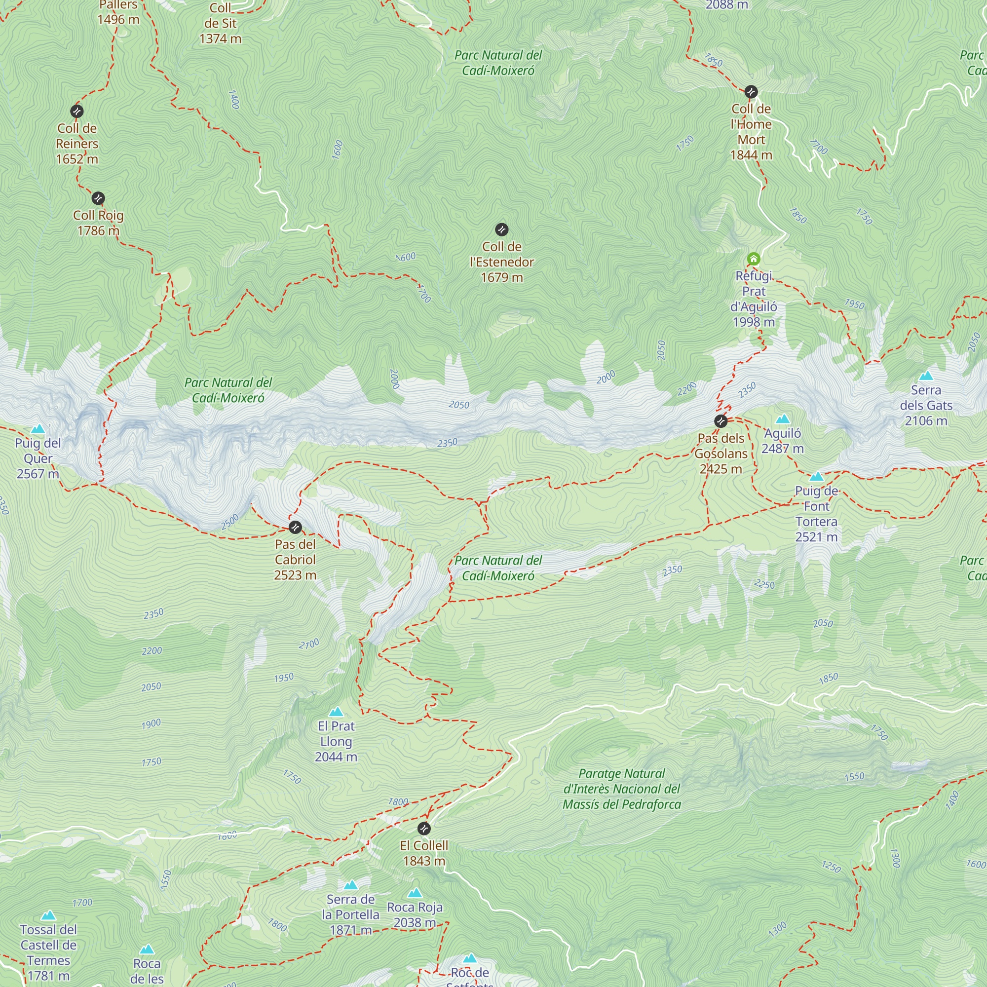 Cortal dels Cortils map