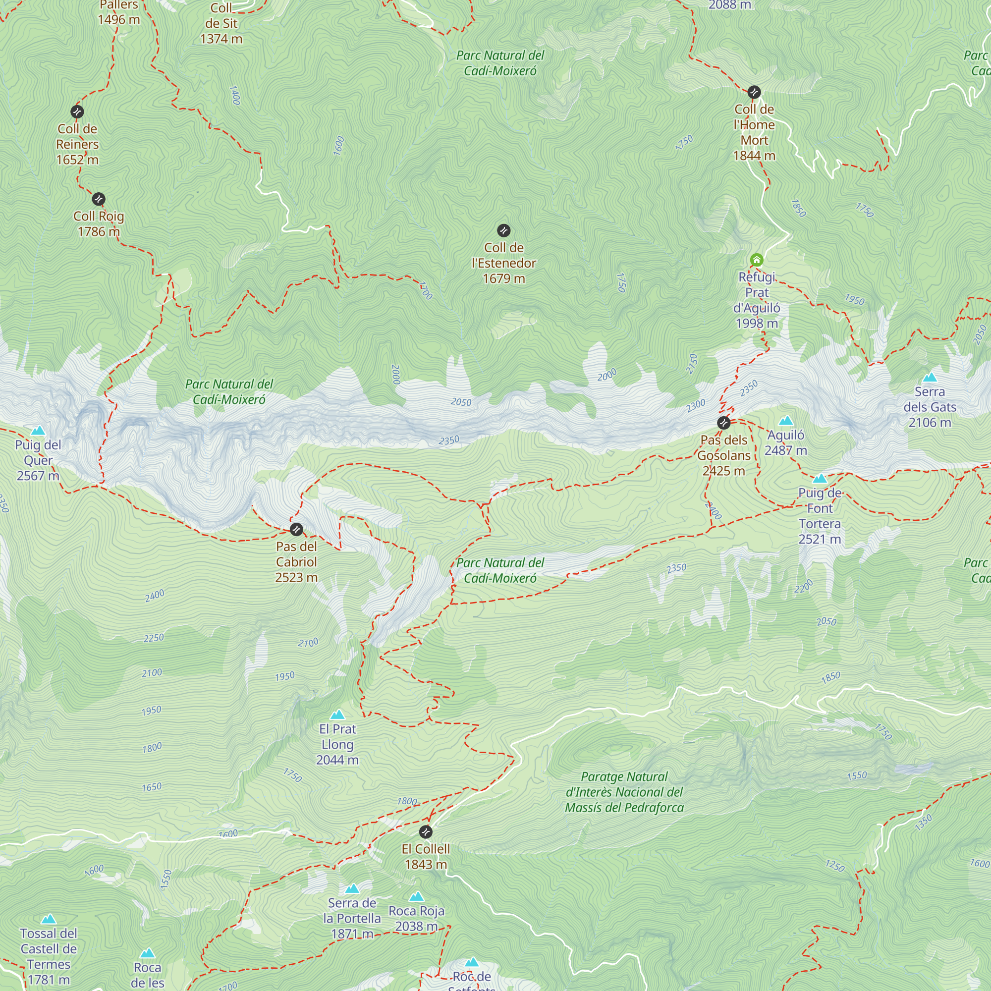 Cortal dels Cortils map