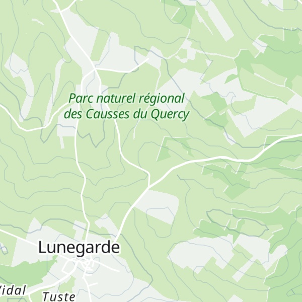 Map of Causse de Gramat