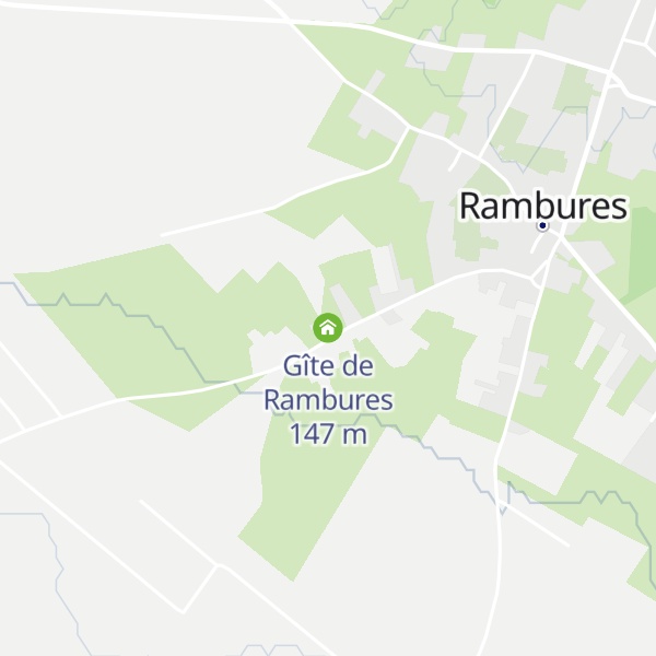 Map of Gîte de Rambures