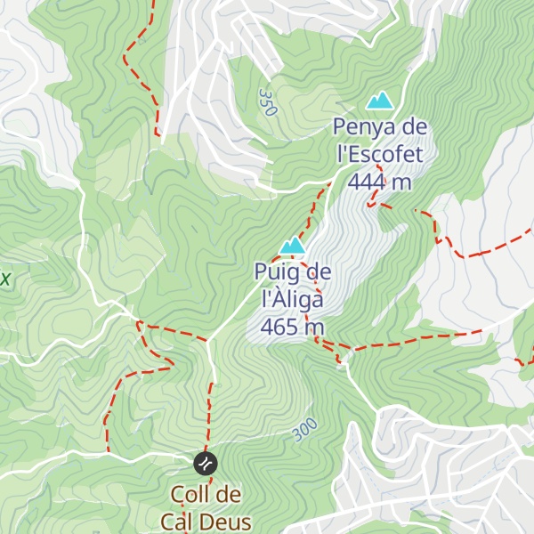 Map of Turó del Xeco