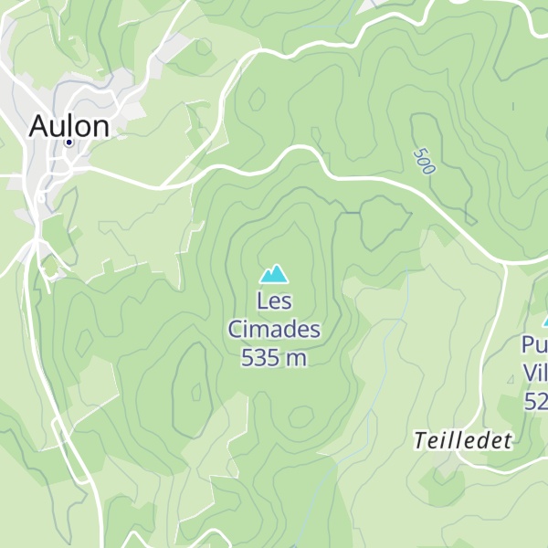 Map of Les Cimades