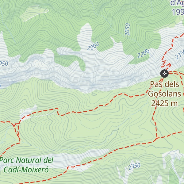 Map of Pic del Cabirol