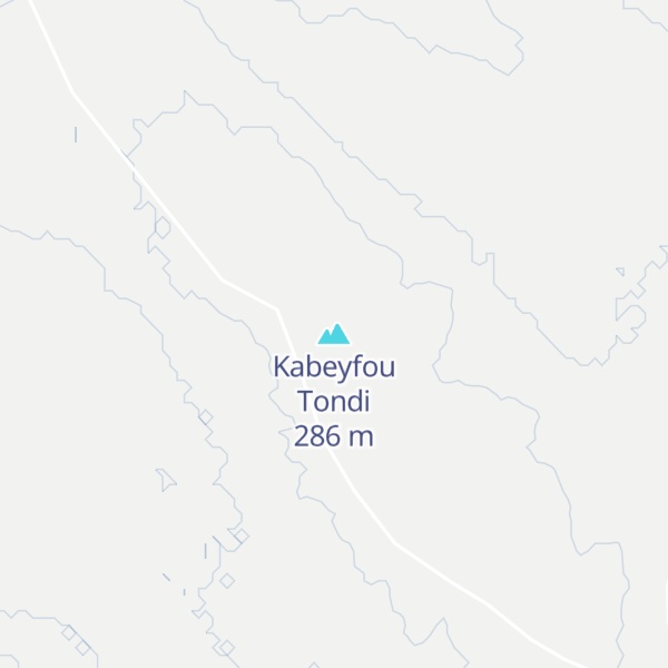 Map of Kabeyfou Tondi
