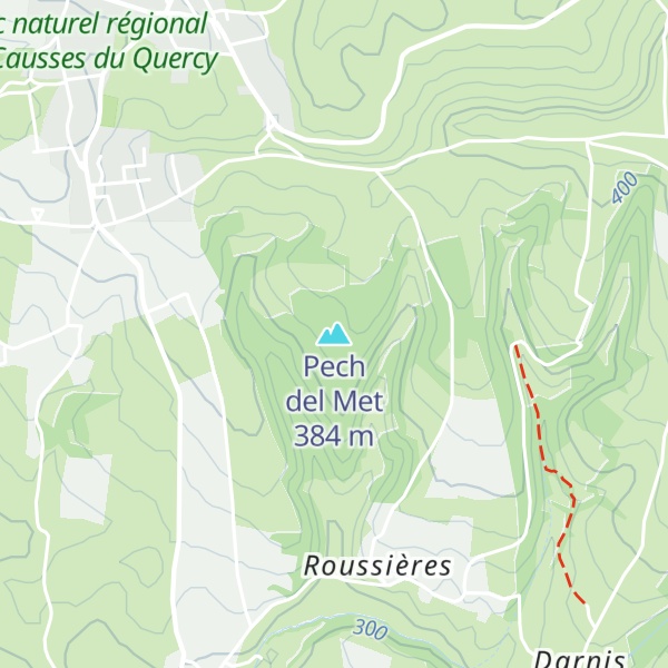 Map of Pech del Met