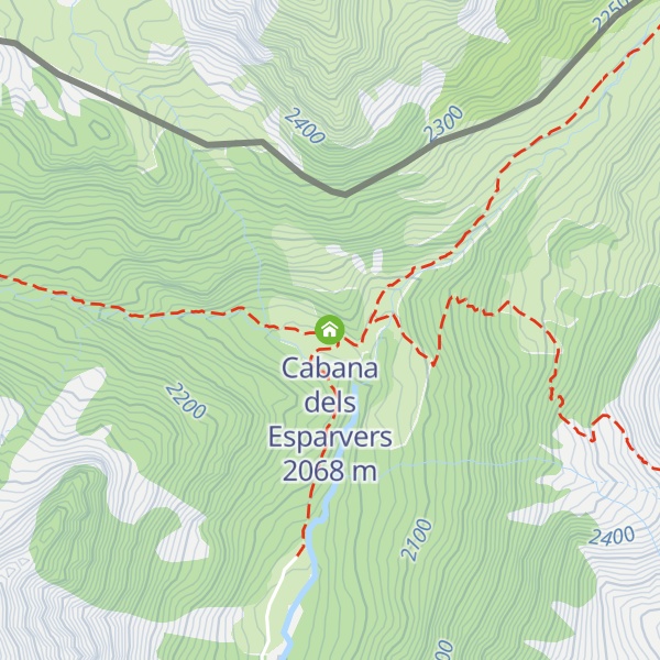 Map of Cabana dels Esparvers