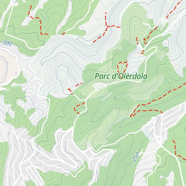 Map of Serra del Cavall