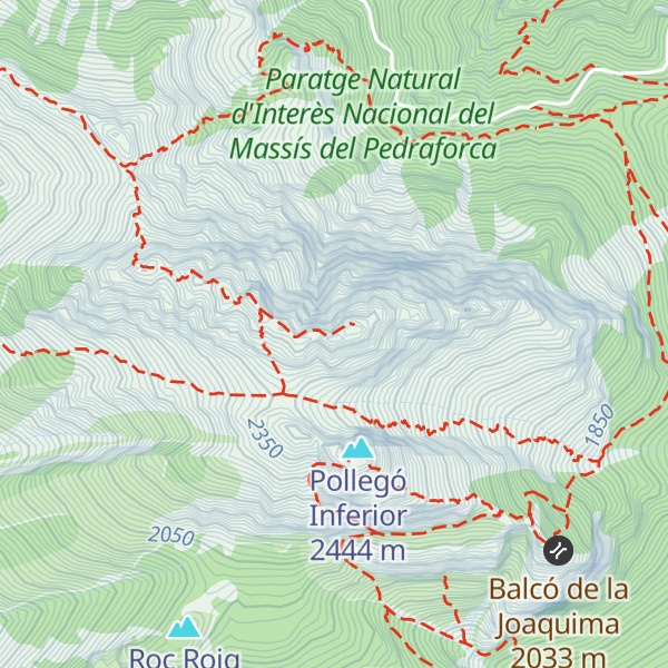 Map of El Calderer