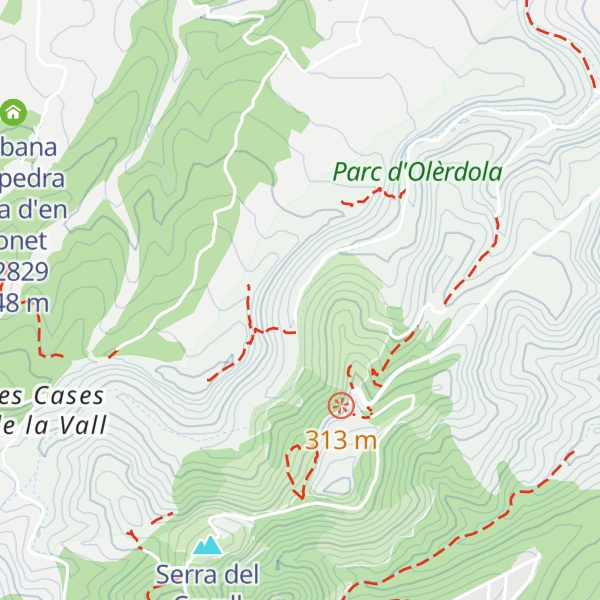 Map of Cabana de pedra seca