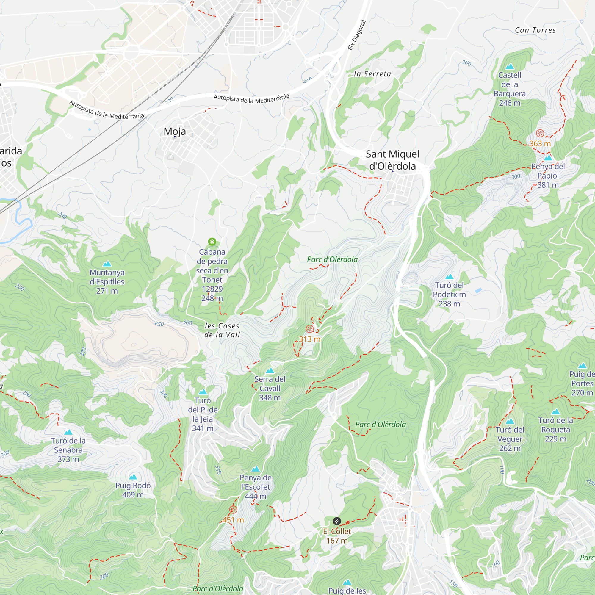 Cabana de pedra seca map
