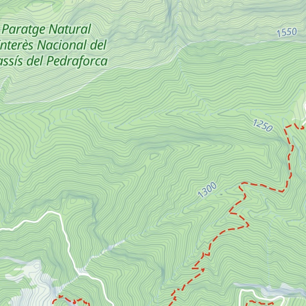 Map of Turó de les Arquedes
