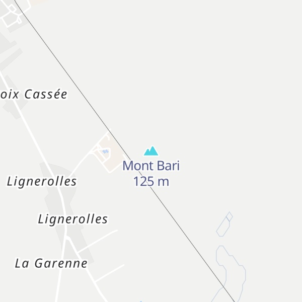 Map of Mont Bari