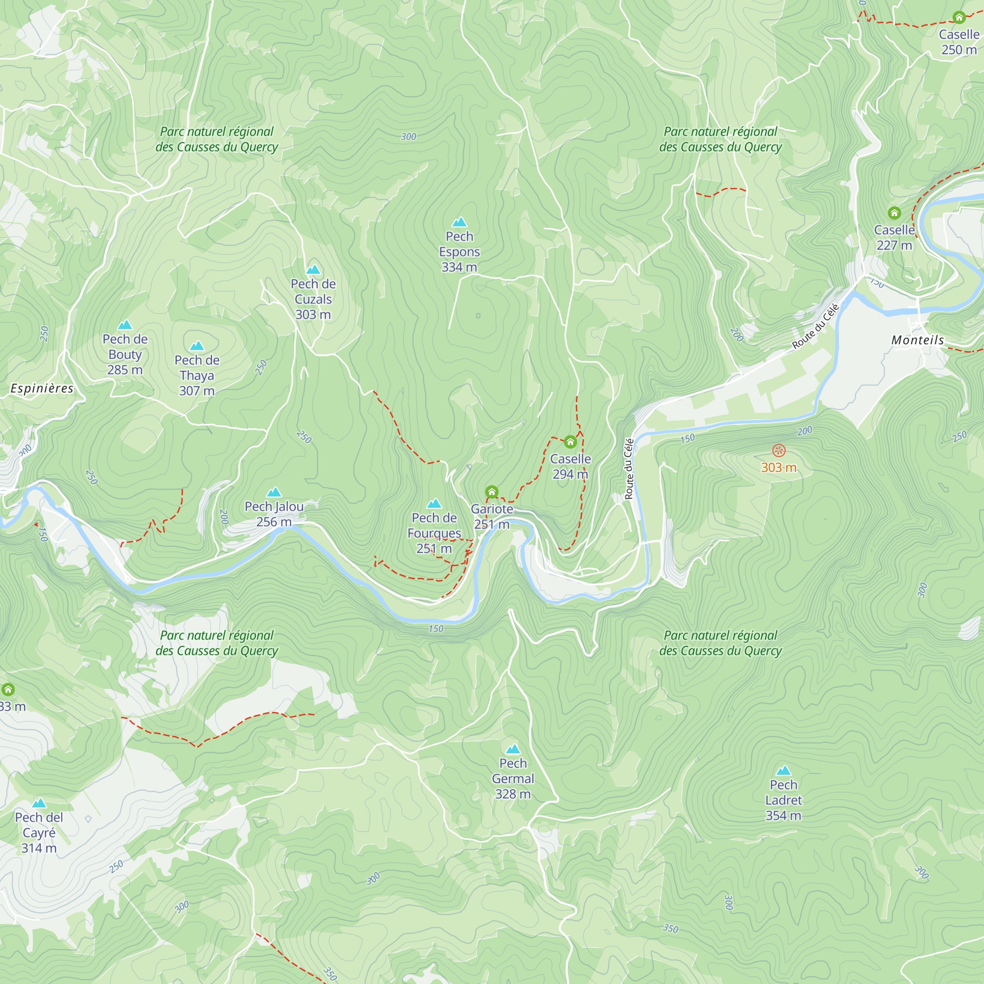 Gariote map