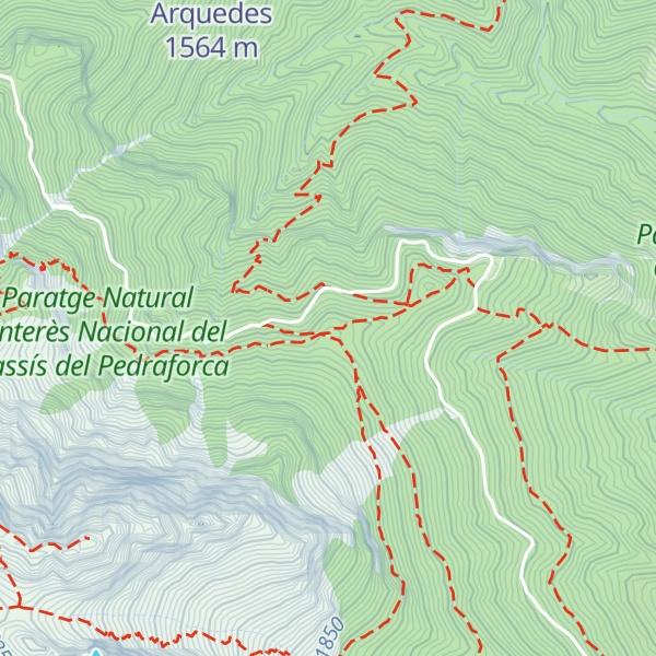Map of Refugi Lluís Estasen