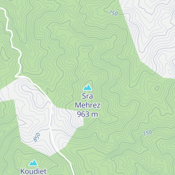 Map of Sra Mehrez