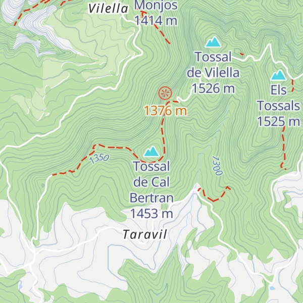 Map of Tossal de Cal Bertran