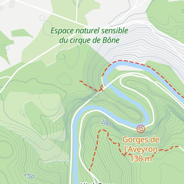 Map of Falaise des capucins