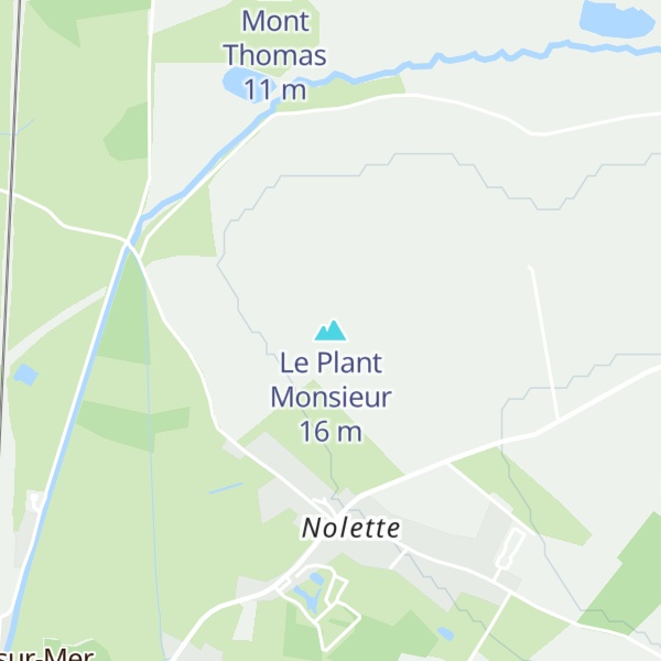 Map of Le Plant Monsieur