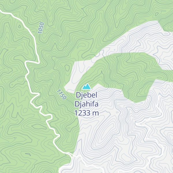 Map of Djebel Djahifa