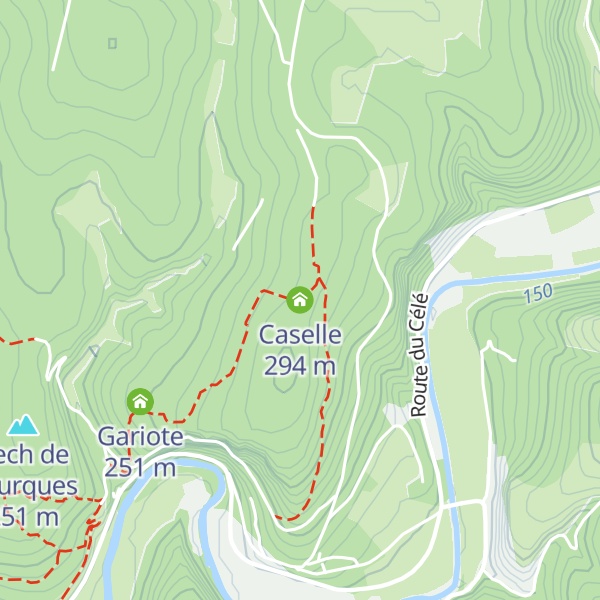 Map of Caselle