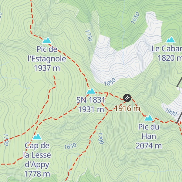 Map of SN 1831