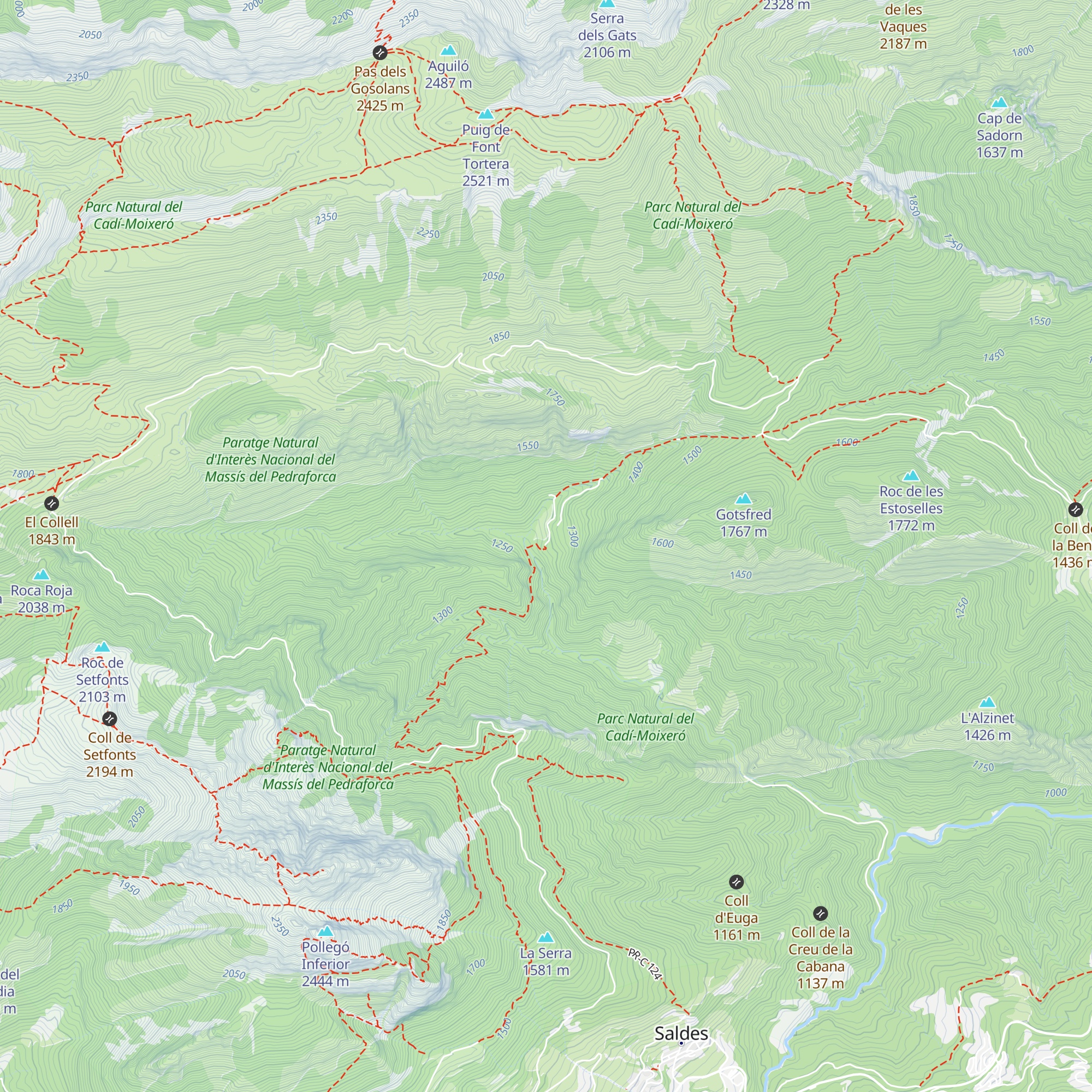 Refugi Gresolet (Ajuntament) map