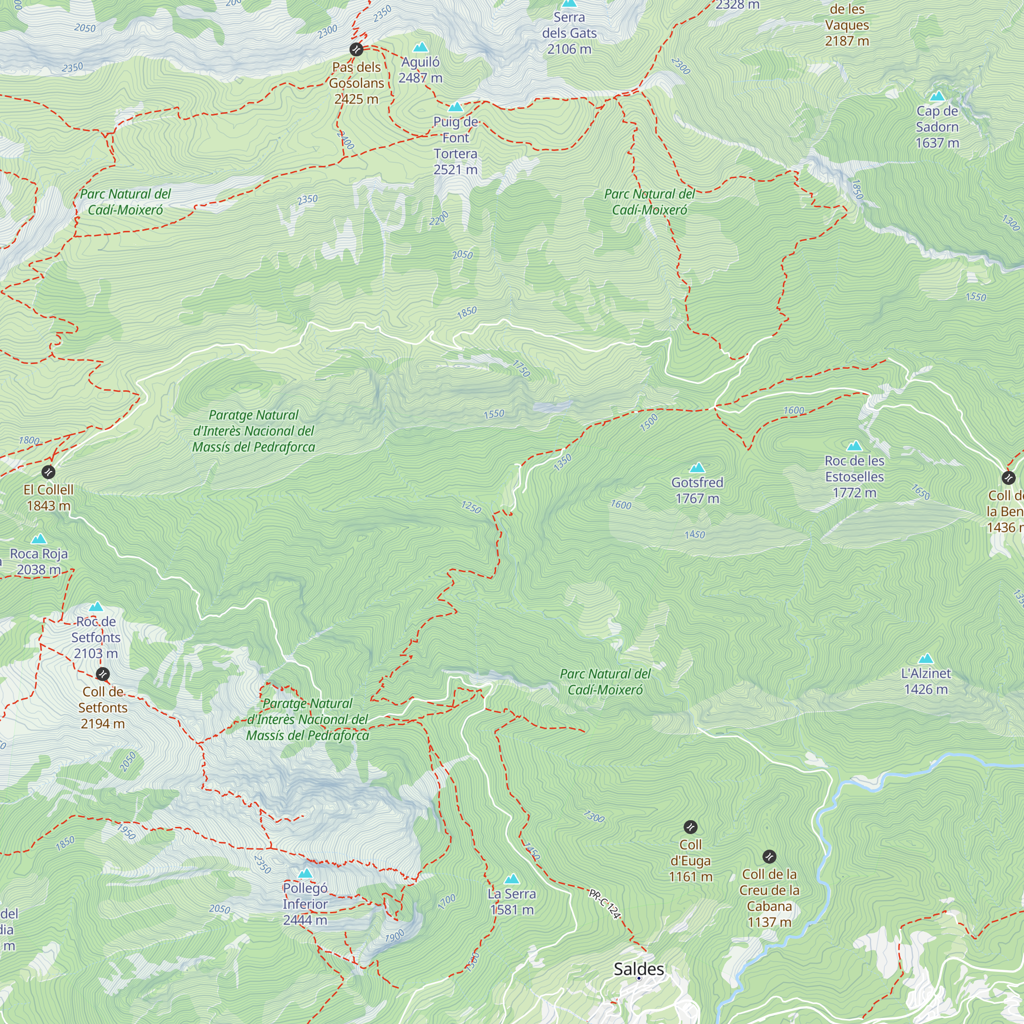 Refugi Gresolet (Ajuntament) map