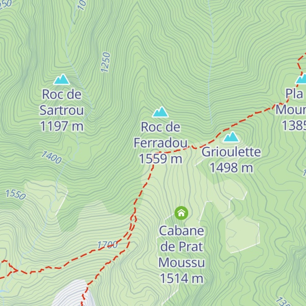 Map of Cabane Coulobre