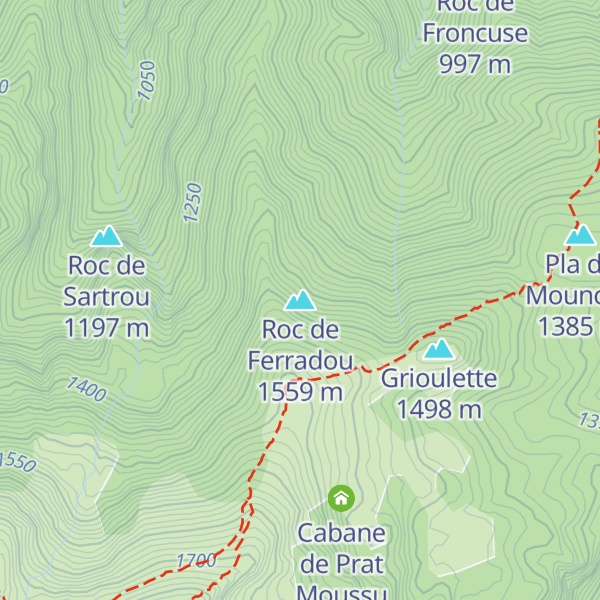 Map of Roc de Ferradou