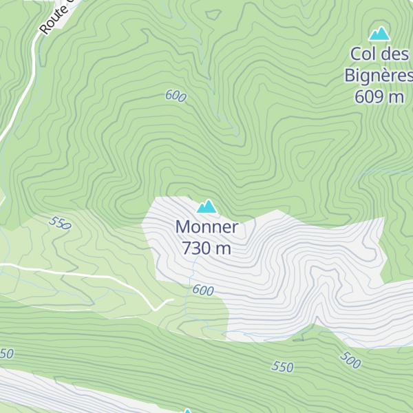 Map of Monner