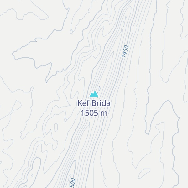Map of Kef Brida