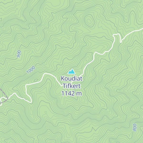 Map of Koudiat Tifkert