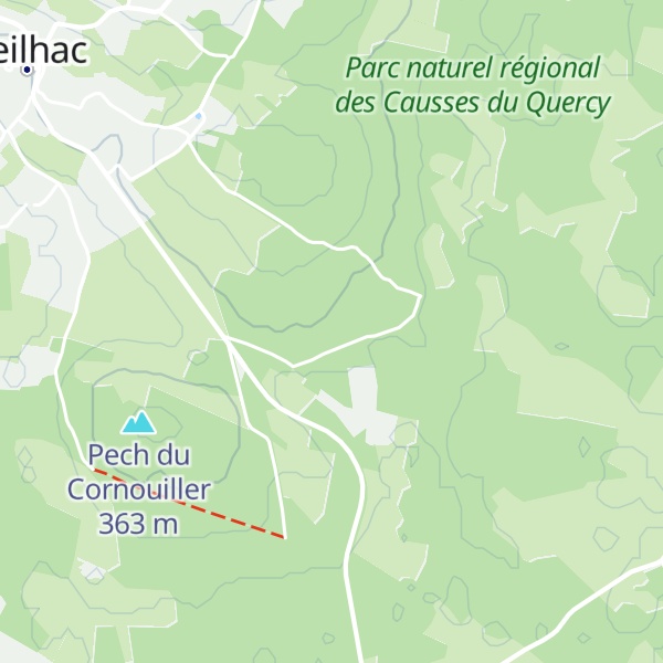 Map of Caselle