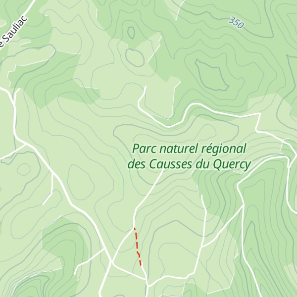 Map of Pech Poudrés