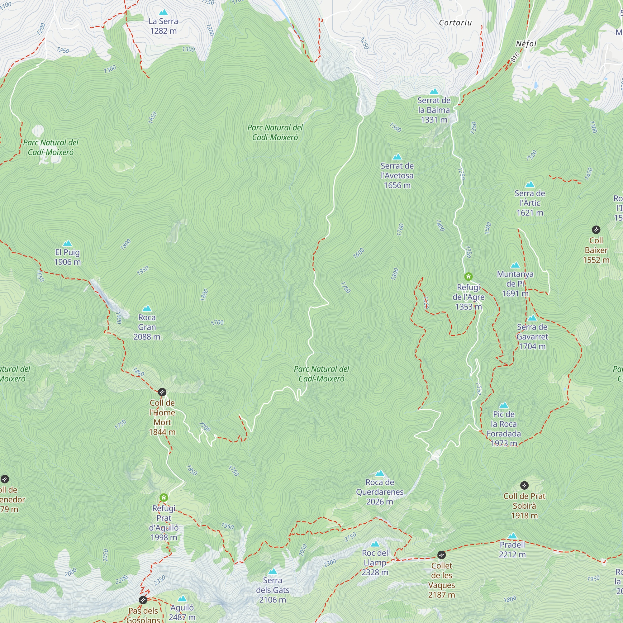 Cortal de l'Oriol map