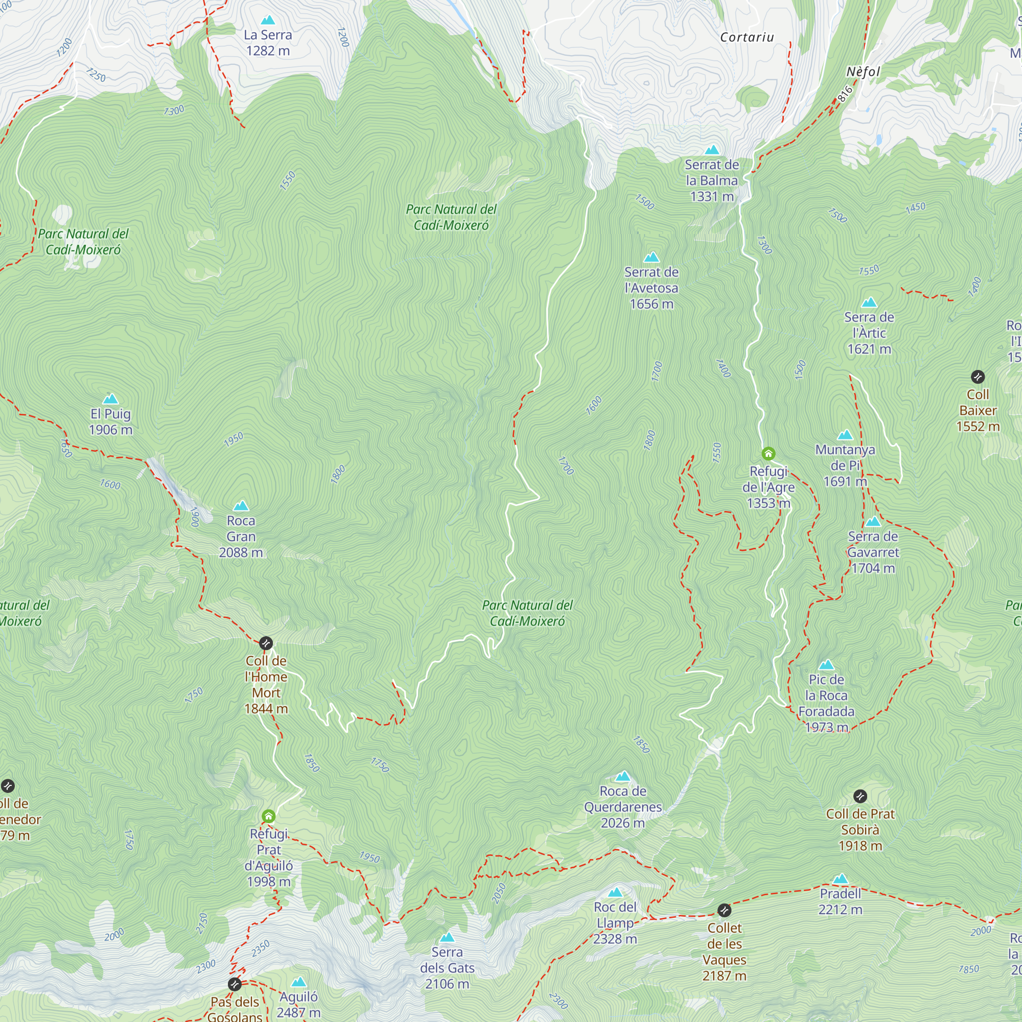 Cortal de l'Oriol map