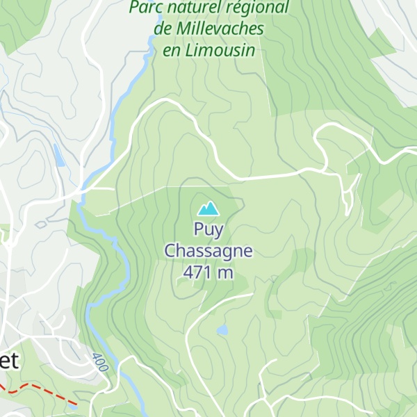 Map of Puy Chassagne