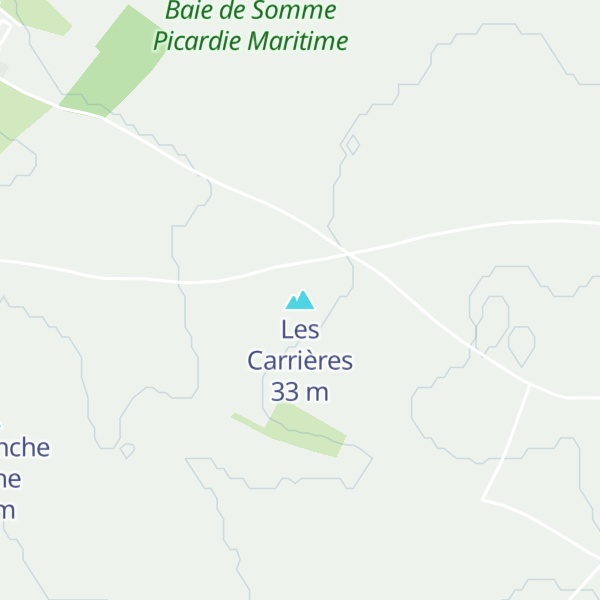 Map of Les Carrières