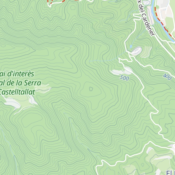 Map of Serra de Costafreda