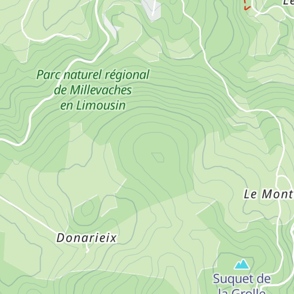 Map of Puy Lachau
