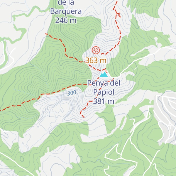 Map of El Pi del Jaumet