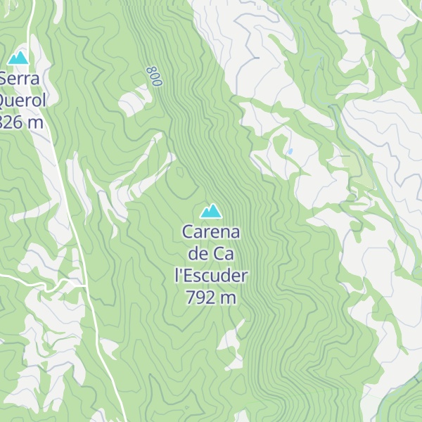 Map of Carena de Ca l'Escuder