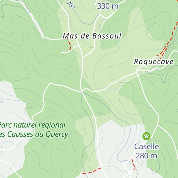 Map of Caselle
